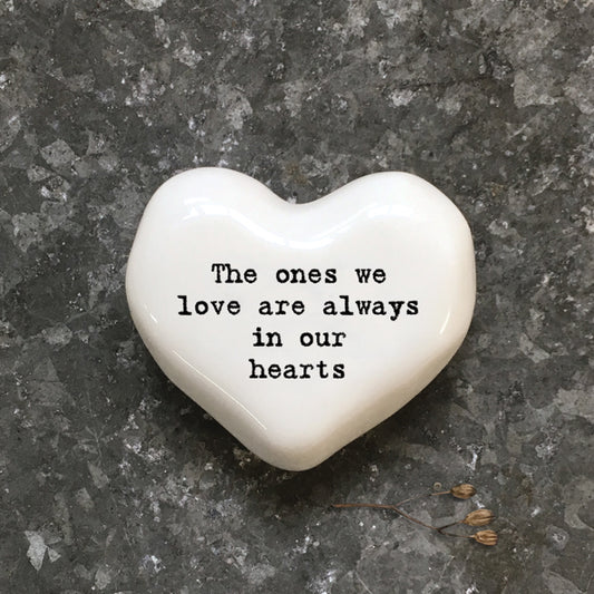 'In Our Hearts' Porcelain Token