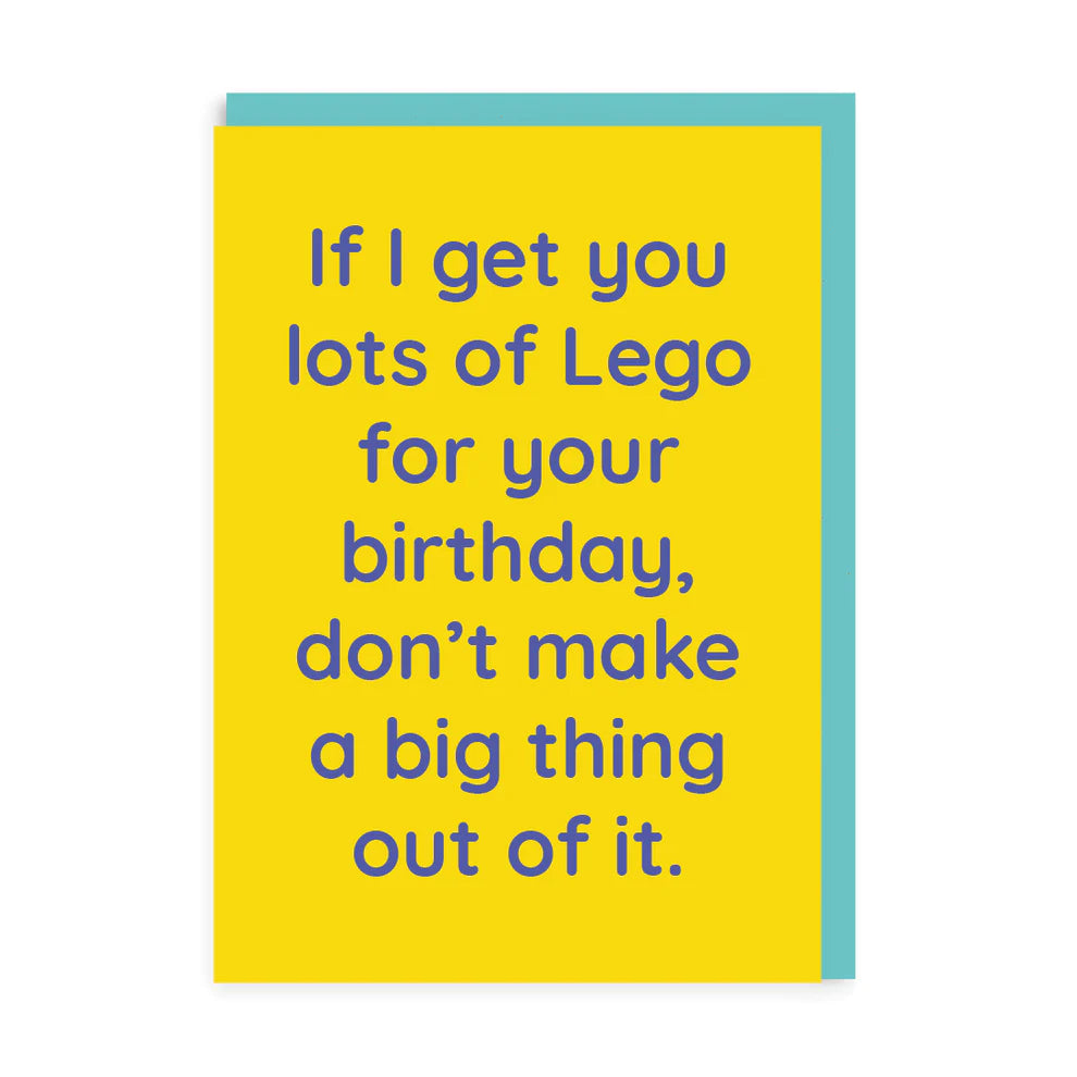 Lots of Lego Joke