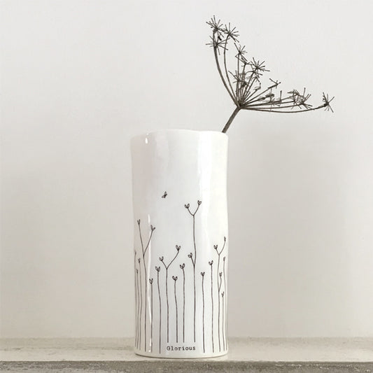 'Glorious' Medium porcelain vase