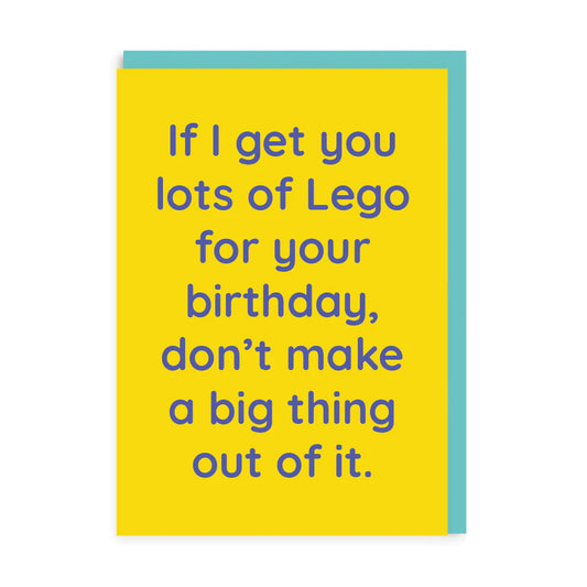Lots of Lego Joke